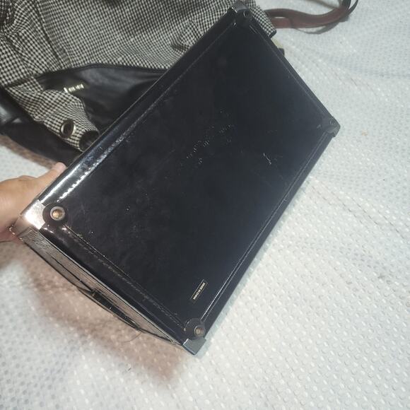 CABOODLES EUC BLACK ALIGATOR MAKEUP HARD CASE ORGANIZER BOX - Picture 10 of 10